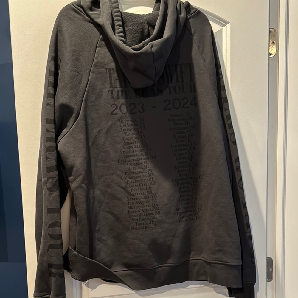 NWT! Taylor Swift Eras Tour grey hoodie - Picture 5 of 6